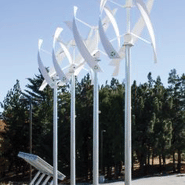 Harness wind and solar energy